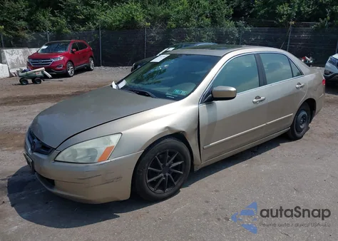 2003 Honda Accord 2.4 Ex z USA, uszkodzony, nr VIN JHMCM56653C073585